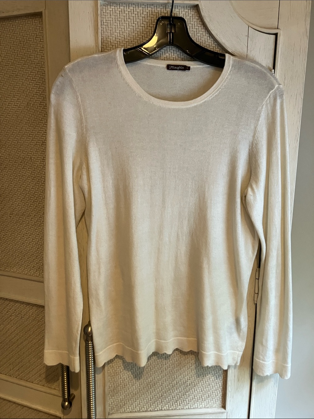 J. McLaughlin Henri Sweater Ivory Small